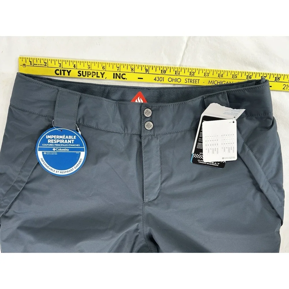 NWT Columbia Insulated Snow Pants Women's Large Omni-Tech Waterproof Ski Pants - Picture 8 of 16